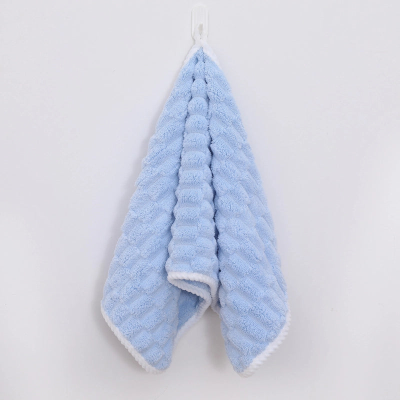 Cloud Lattice Towel Bath Towel Hair Drying Hat Shower Cap Women’s Household Water Absorbent Quick-drying Hair-free Thickened Wearable Bath