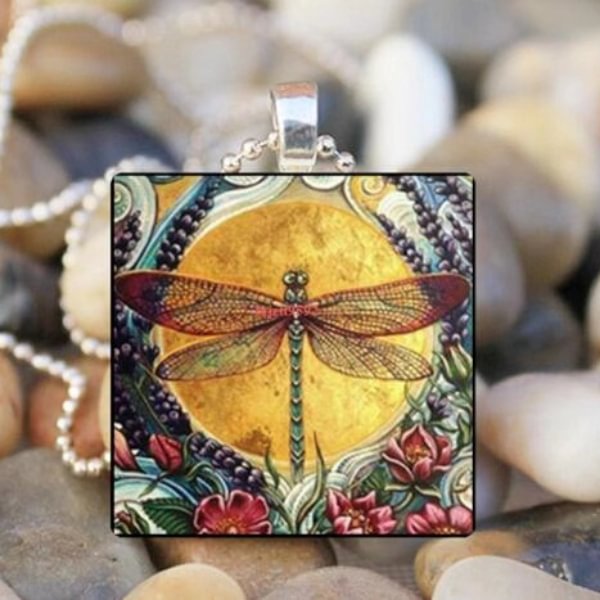 Insect Glass Pendant