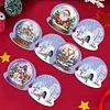8PCS Diamond Painting Xmas Atmosphere Greeting Card Set for Festivals Gifts