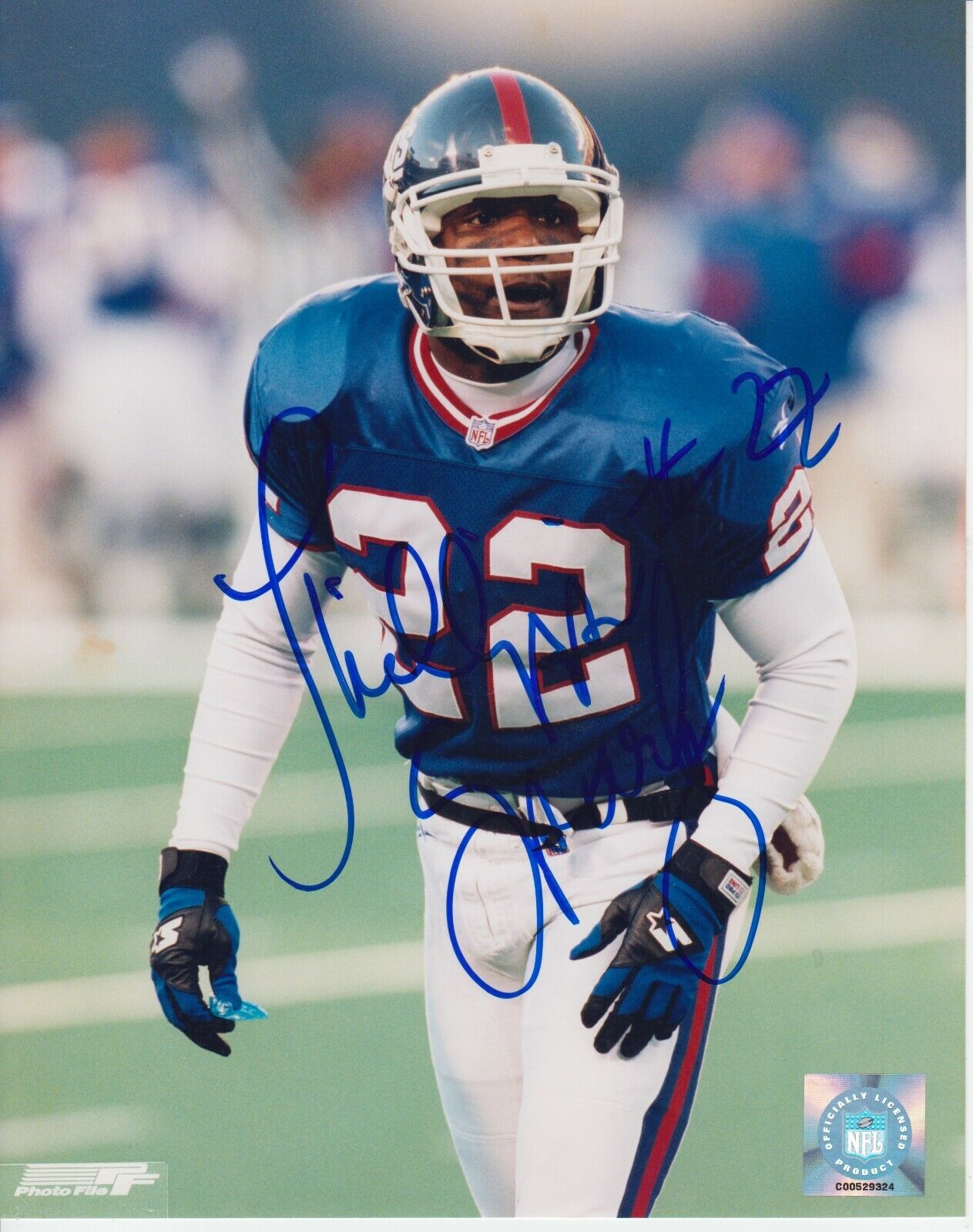 Phillippi Sparks #0 8x10 Signed Photo Poster painting w/ COA New York Giants -