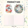 uk.everydayedeals 6Pcs DIY Diamond Painting Greeting Card - Mothers Day Wreath
