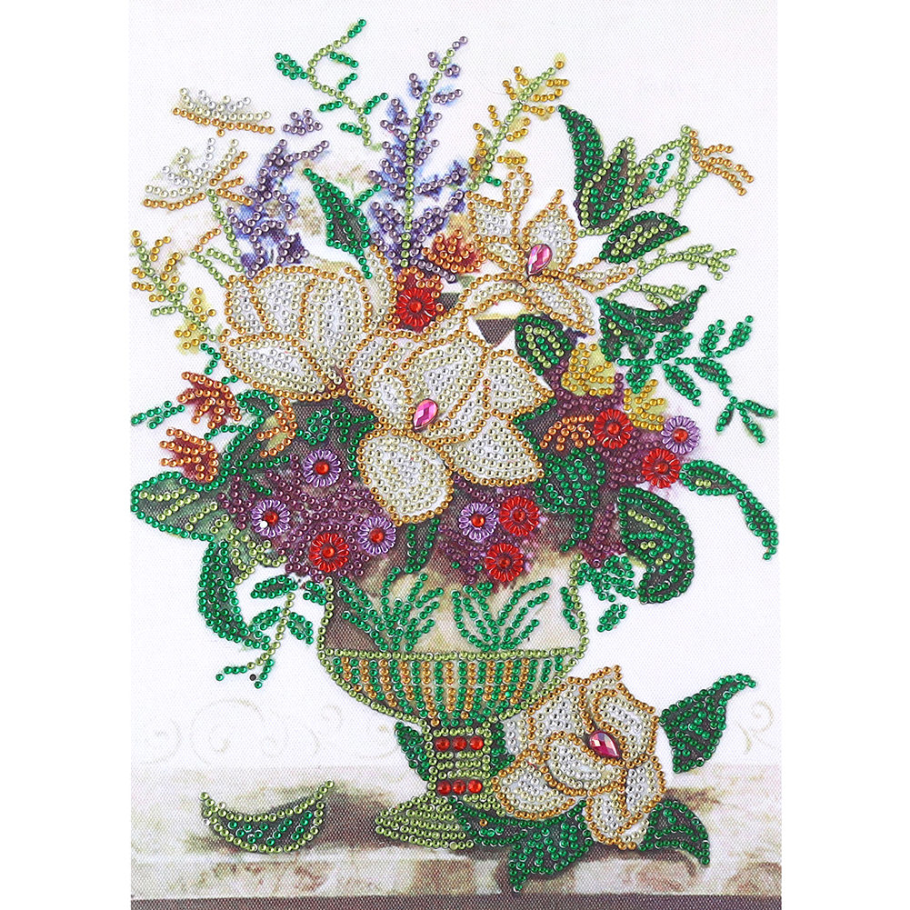 

Flower Plant - Special Shaped Diamond Painting - 30*40CM, 501 Original