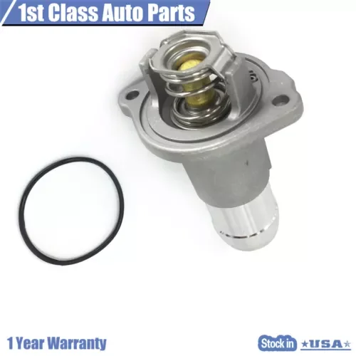 Dronehint Thermostat & Housing For Chevy GMC Canyon Hummer Isuzu i-280 i-290 [15-11073] (For: GMC) Parts