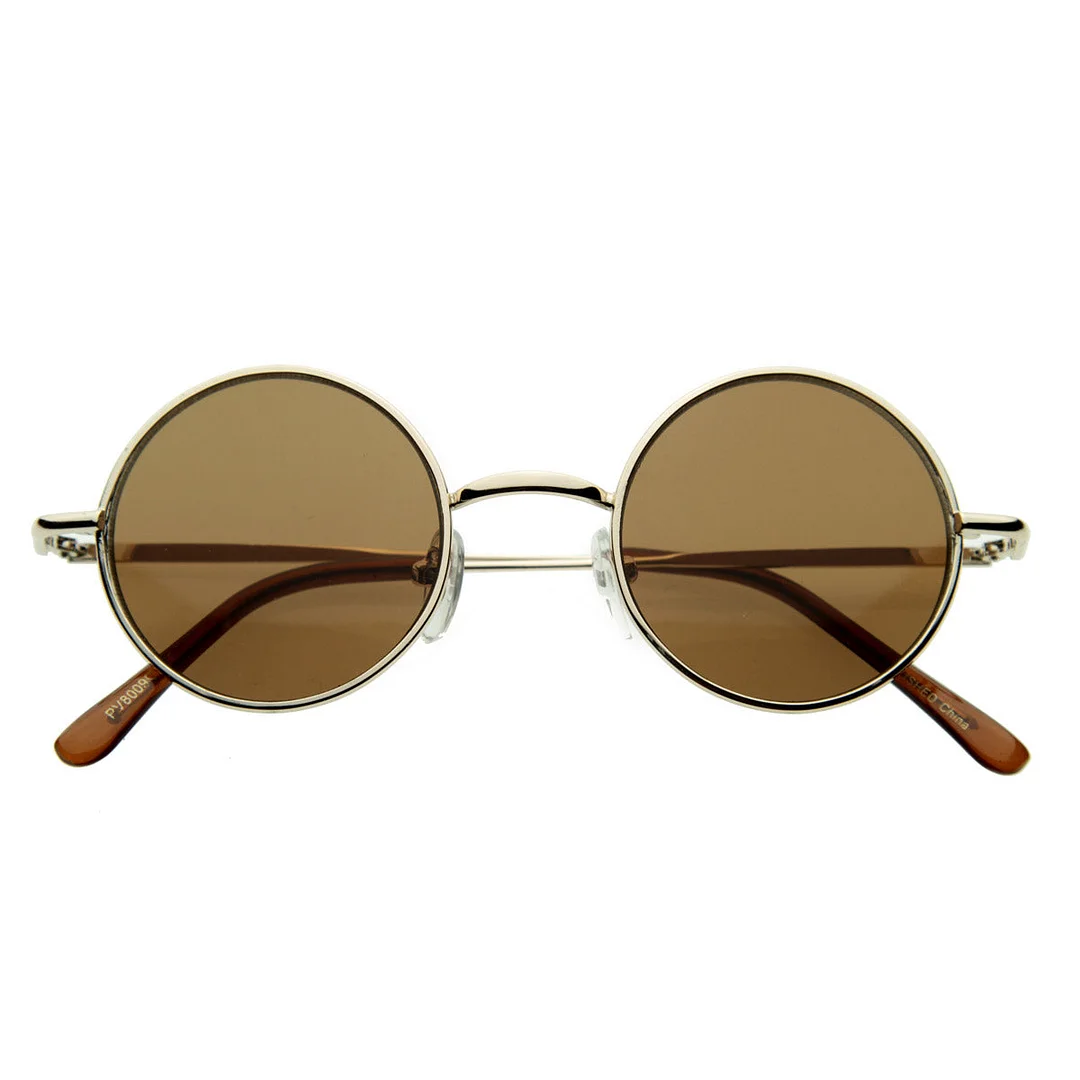Small Retro-Vintage Style Lennon Inspired Round Metal Circle glasses