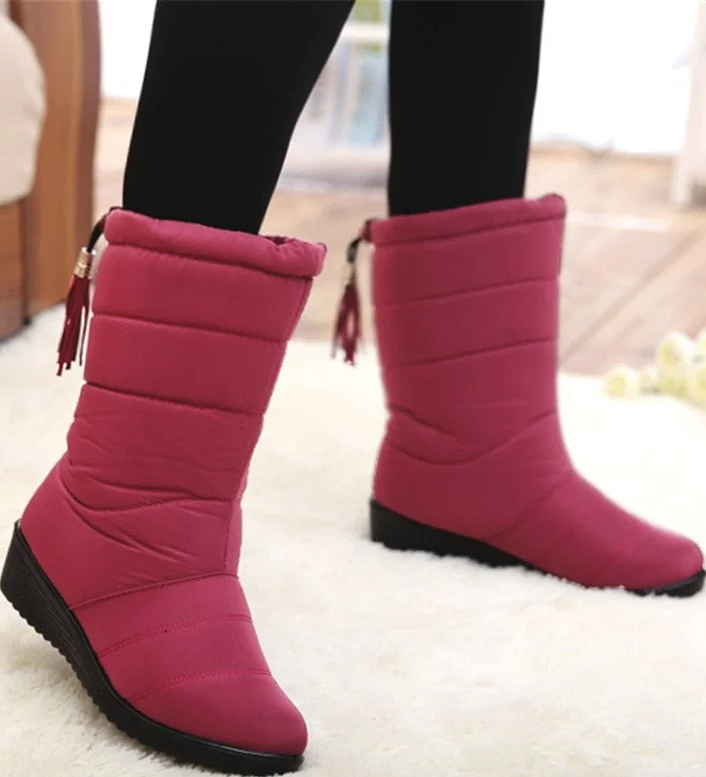 Women Boots Women's Winter Shoes Keep Warm Shoes Woman Waterproof Ladies Snow Boots For Women Winter Boots Heels Botas Mujer