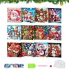 12Pcs Weihnachten - 5d DIY Handwerk Grußkarte