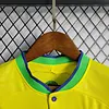 2022 Brazil Home Football Shirt Kids Size 1:1 Thai Quality
