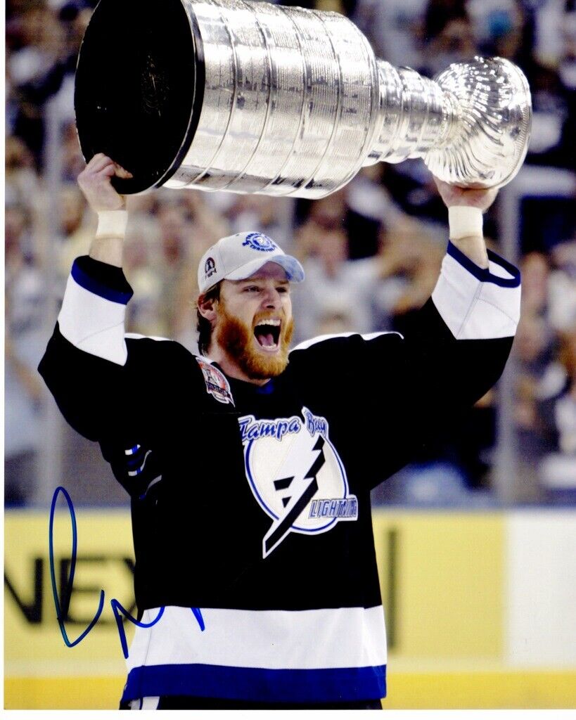 Chris Dingman Signed - Autographed Tampa Bay Lightning 8x10 inch Photo Poster painting