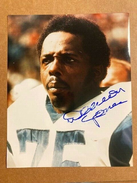 Deacon Jones HOF Signed Autographed 8x10 Photo Poster painting with COA