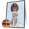 Diamond Painting-DIY Full Round Drill Doll