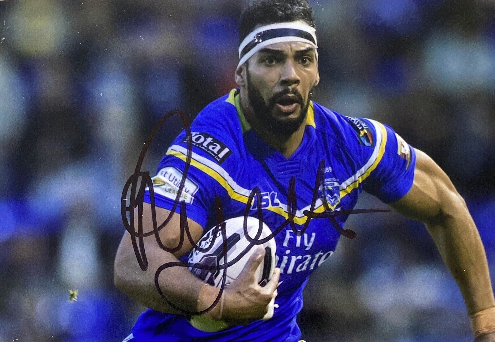 Ryan Atkins Genuine Hand Signed 6X4 Photo Poster painting - Warrington Wolves 5