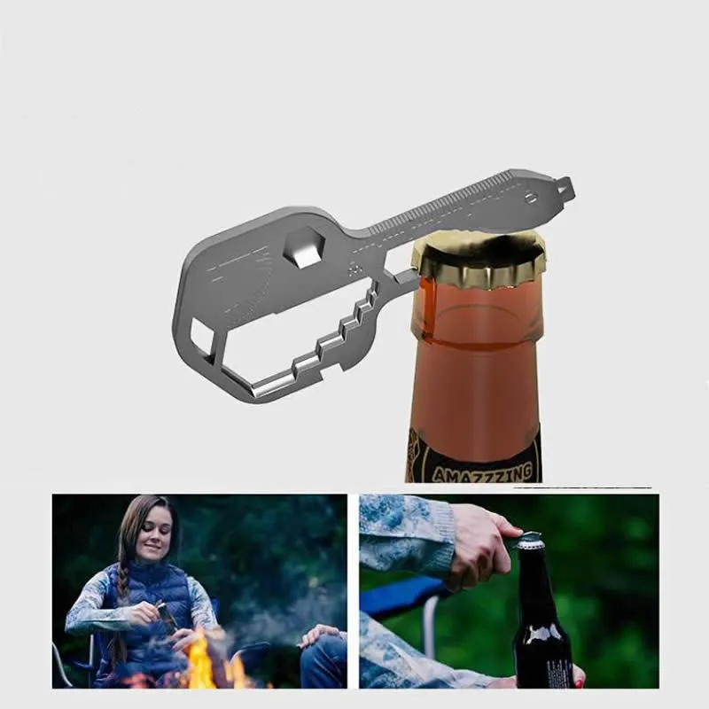 Mini Multifunctional Key Shape Slotted Screwdrivers