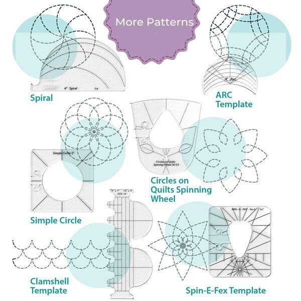 quilting template set