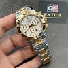 Rolex Cosmograph Daytona M116503-0001 Two Tone Yellow Gold & Steel with White Dial Super Clone
