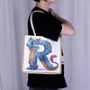 Diamond Painting Dinosaur Handmade Top-handle Handbag