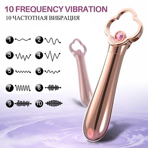 10 Powerful Pulsating Bullet Vibrator – Mini Finger Massager