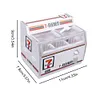 Freezer Shape Fridge Magnets Fridge Stickers with Food Models for Kitchen Locker