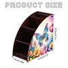 DIY Diamond Painting Kit dreieckige Organizer Box Schmetterling Holzkiste