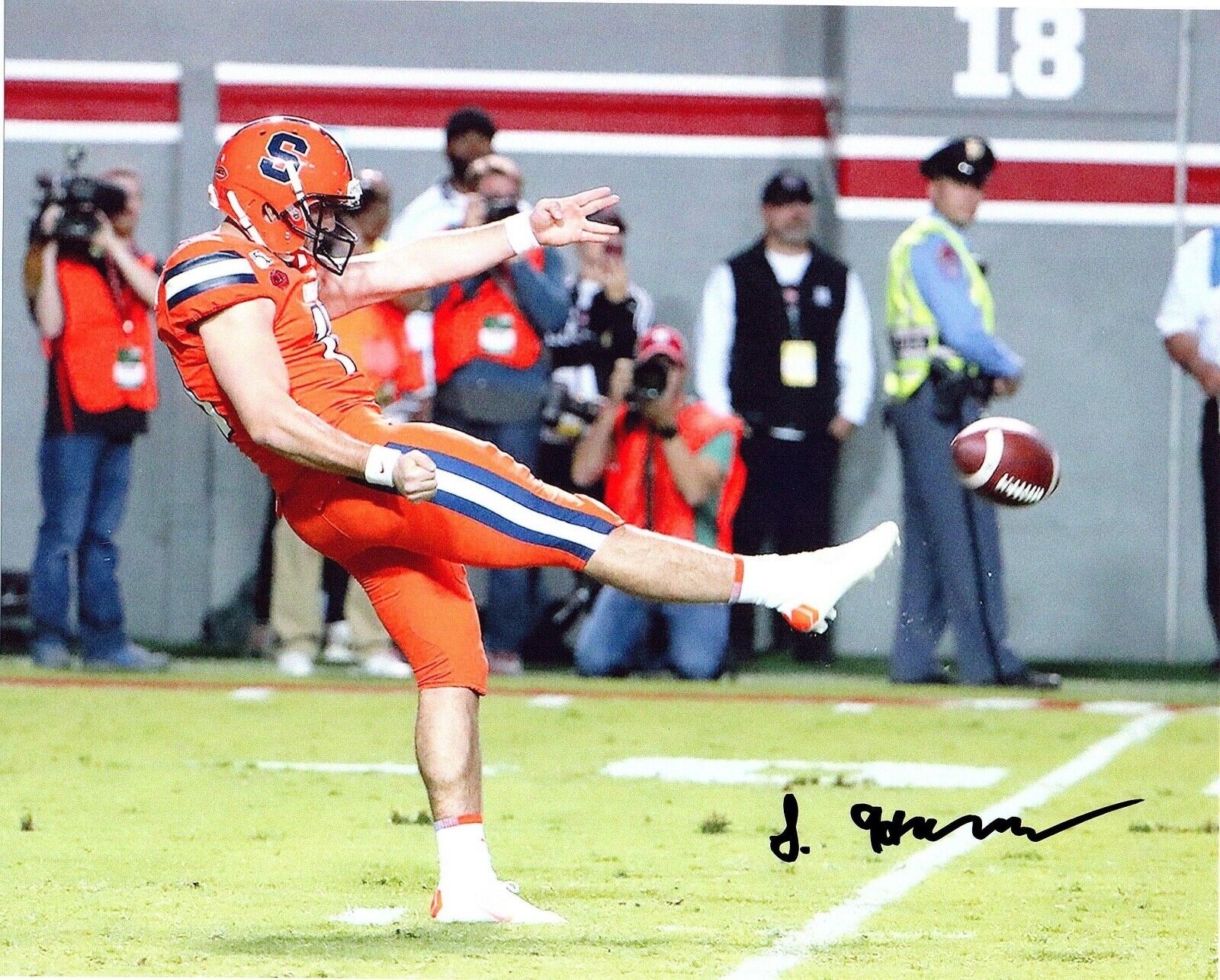 Sterling Hofrichter Syracuse Orange signed autographed 8x10 football Photo Poster painting Cuse