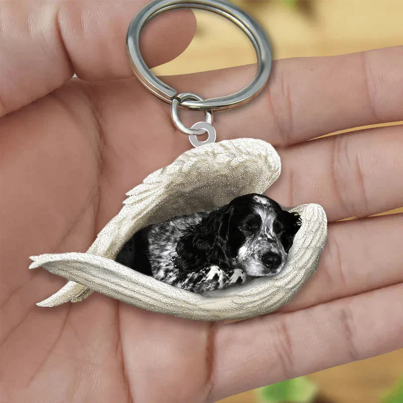 VigorDaily Sleeping Angel Acrylic Keychain Cocker Spaniel03