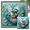(Multi-Style) Love Dog-11CT Stamped Cross Stitch 45*45cm tapestrymarket