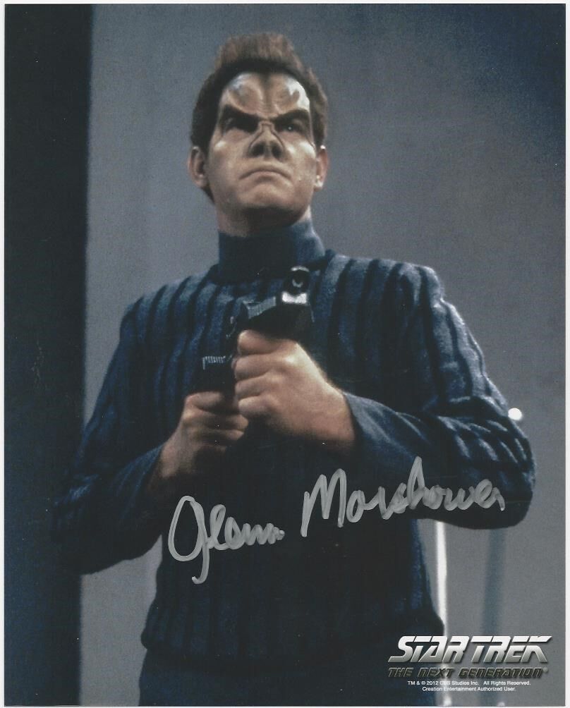 Glenn Morshower - Star Trek TNG signed Photo Poster painting