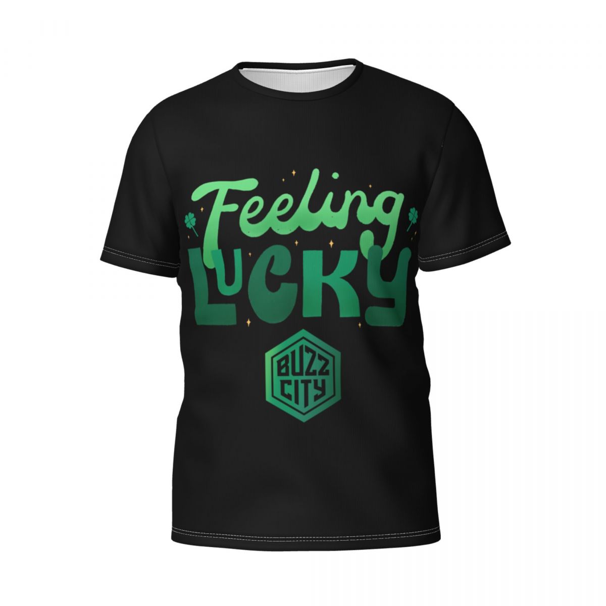 Charlotte Hornets Feeling Lucky St. Patrick's Day T-Shirt Men's