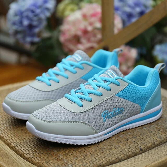 2021 New Woman Casual Shoes Breathable Women Shoes Mesh Female Fashion Sneakers Women Chunky Sneakers Shoes Sapato Feminino