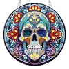DIY Special Shaped Diamond Art Painting Acrylic Hanging Kit (Halloween Skull 2)