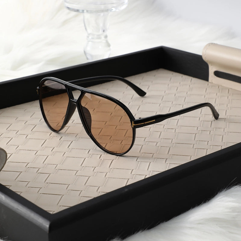 2 Pieces IG Style Solid Color Ac Toad Glasses Full Frame Women's Sunglasses