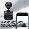 Dash Cam Suction Cup HD 1080P Car Camcorder Night Vision G-Sensor (Black)