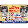 1954 Mickey Mantle Stan Musial Wonder Bread - Metal Tin Signs(8*12Inch/12*16Inch)