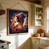 Belle and Beast Full 14CT 2 Strands DIY Stamped Cross Stitch Kits for Beginners Adults Home Wall Decor Cross Stitch Art and Crafts Kits 40x40cm tapestrymarket