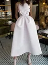 Classic Backless Condole Belt Midi Dresses