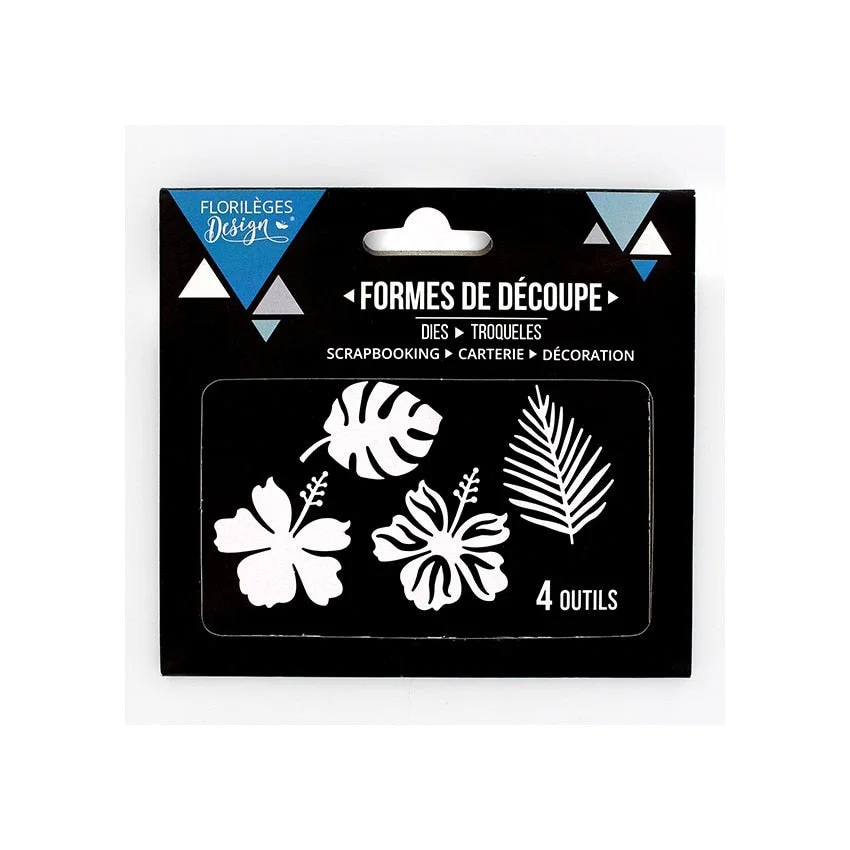 Piggy Craft metal cutting dies cut die mold Christmas series flower leaves Scrapbook paper craft knife mould blade punch stencil