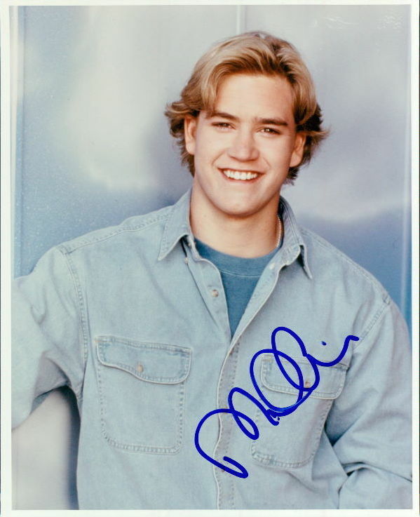 Mark-Paul Gosselaar (Saved By the Bell) signed 8x10 Photo Poster painting