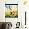 Diamond Painting -DIY Round Drill Daisy and The Fox(40x40cm)