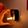 Decompression pop-up night light Magnetic refrigerator sticker Bedroom bedside table lamp desktop ornaments
