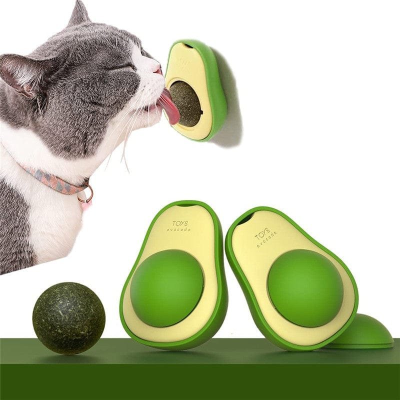 Avocado Catnip Wall Ball Cat Toys