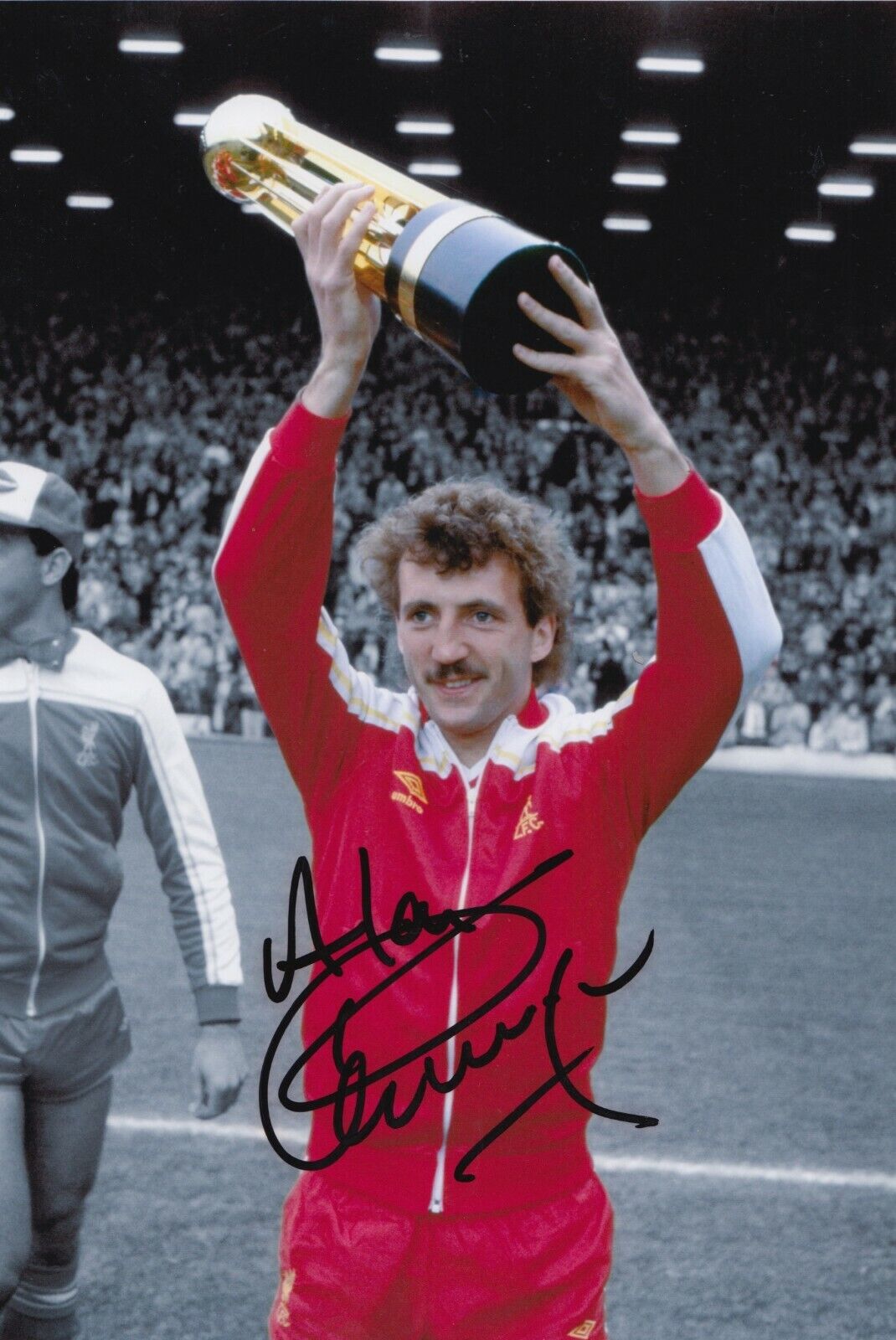 Alan Kennedy Hand Signed 12x8 Photo Poster painting - Liverpool - Football Autograph 3.