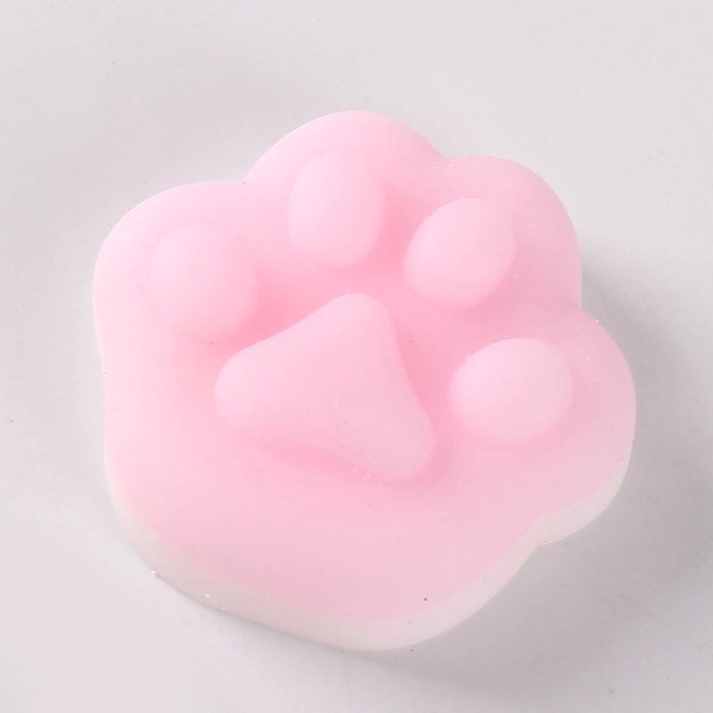 30 Pieces Fidget Toys Paw Print Tpr Toys