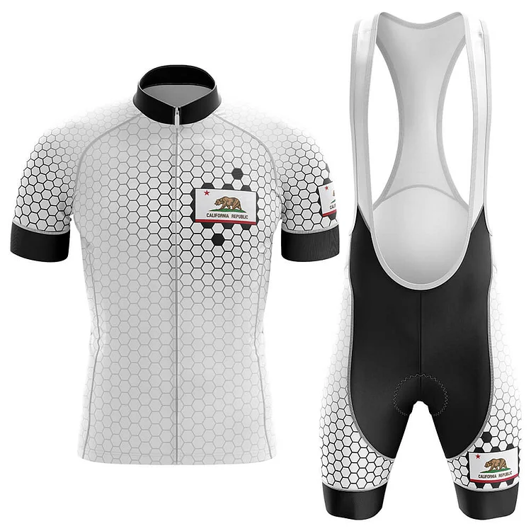 California Men's Short Sleeve Cycling Kit