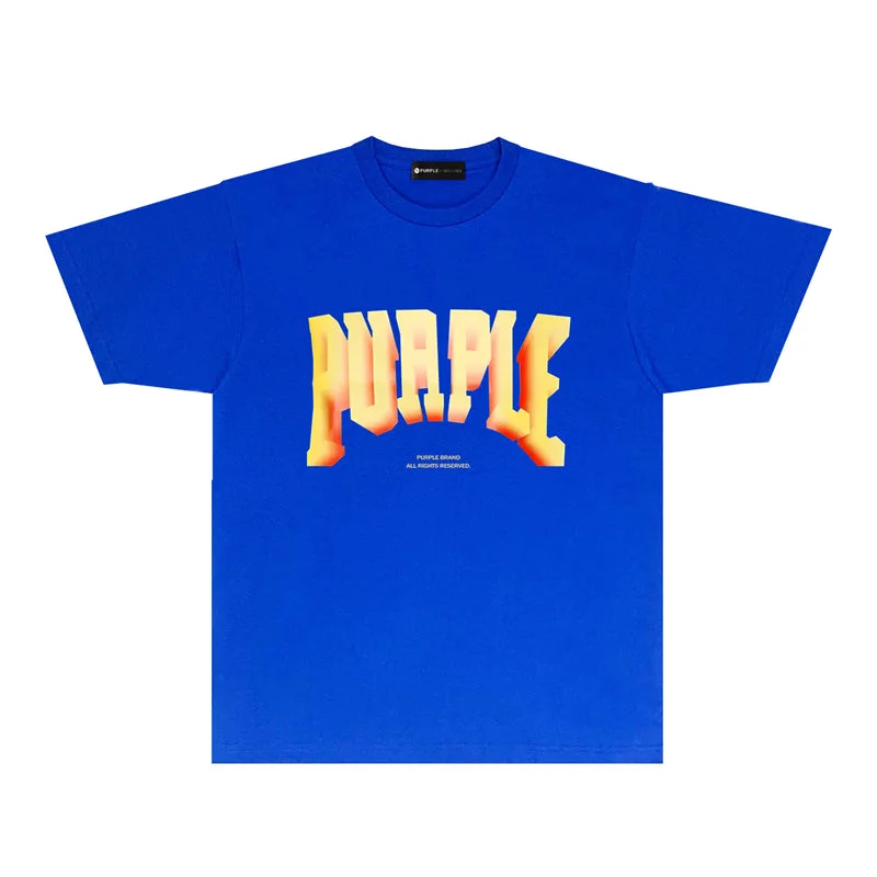 Purple fashion T-shirt