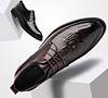 Business leather shoes Korean pointed English style men's formal wear