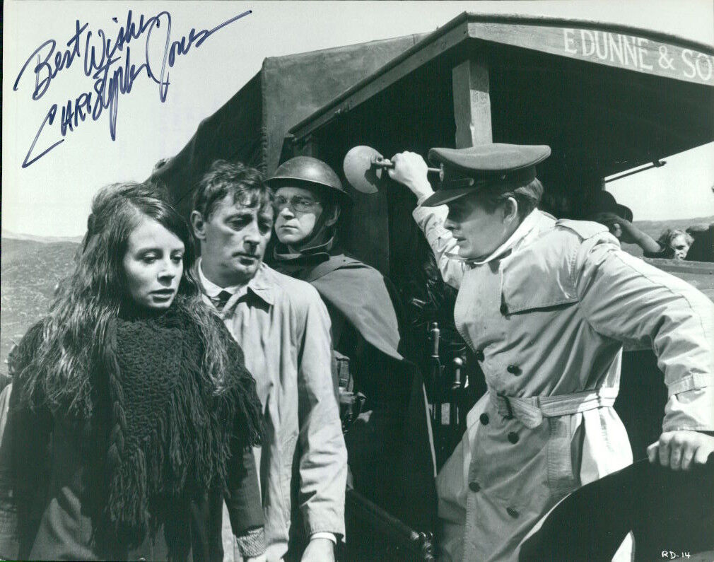 Christopher Jones signed 8x10 Photo Poster painting COA