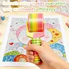 Outils &agrave; rouleau pour diamant painting (10 rainures) &ndash; accessoires pour d&eacute;butants et amateurs de strass
