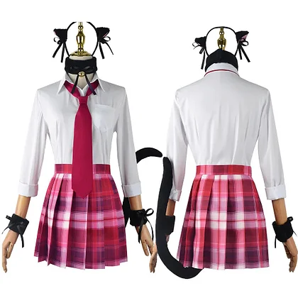 [Wetrose] In Stock Marin Kitagawa Cat Girl Cosplay Costume My Dress-Up Darling JK School Uniform Seifuku Anime Full Set Halloween