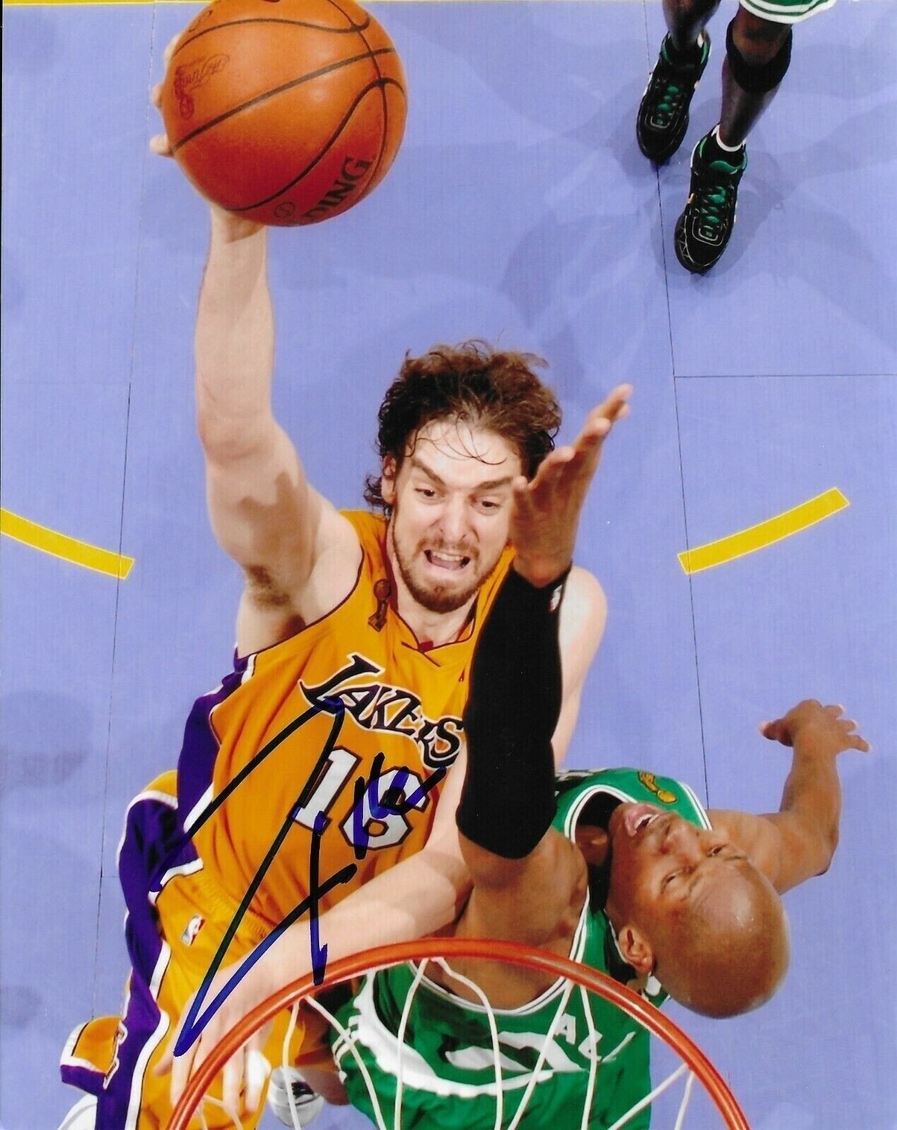 Pau Gasol Autographed Signed 8x10 Photo Poster painting ( Lakers ) REPRINT