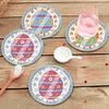6pcs Easter DIY Diamond Painting Waterproof Coasters