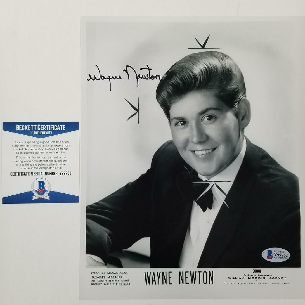 Wayne Newton signed 8x10 Photo Poster painting #8 Las Vegas Actor Singer Autograph ~ BAS COA